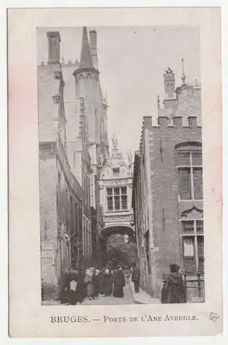 Bruges. Porte de L Ane Aveugle.