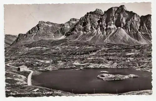 San Bernardino. Ospizio, Lago di Moesa.