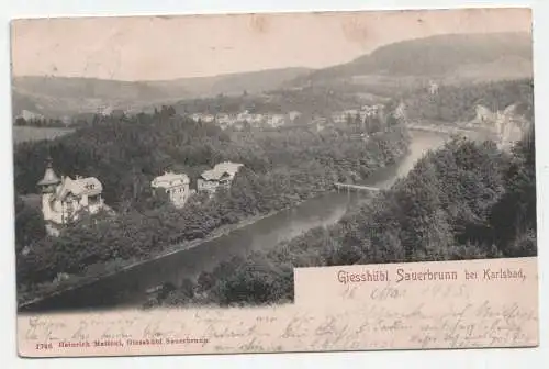 Giesshübl Sauerbrunn bei Karlsbad