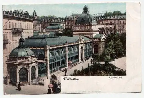 Wiesbaden. Kochbrunnen. jahr 1903