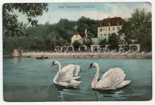 Bad Nauheim, Teichhaus. jahr 1908