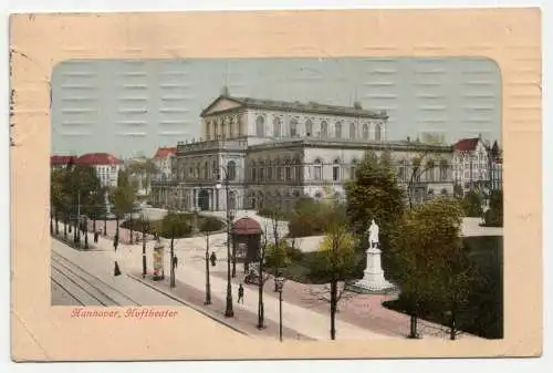 Hannover, Hoftheater. jahr 1911