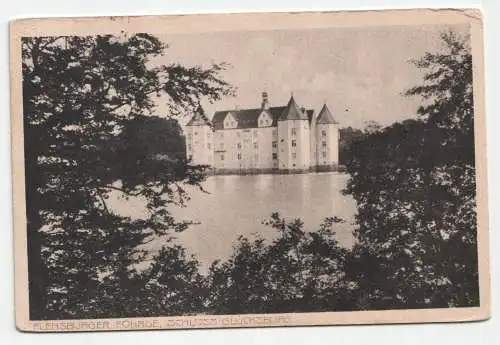 Flensburger Föhrde, Schloss Glücksburg. jahr 1913