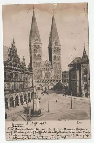 Bremen. Dom. jahr 1905.