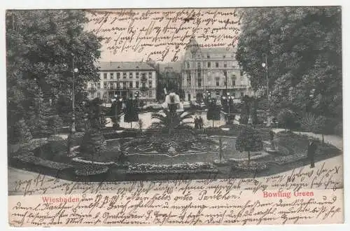 Wiesbaden. Bowling Green. jahr 1905