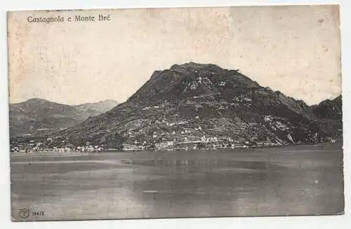Castagnola e Monte Bre. jahr 1915