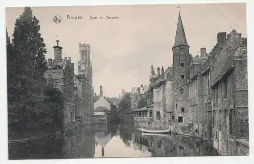 Bruges. Quai du Rosaire.