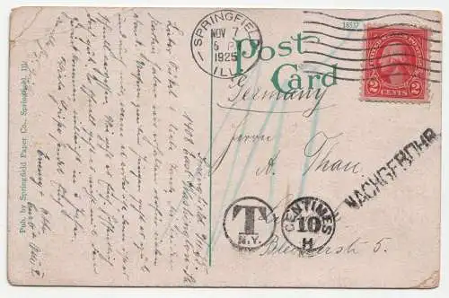 Stone Bridge, Lincoln Park, Springfield, III.