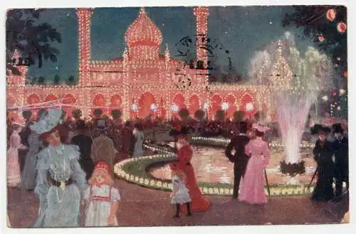 Tivoli. Kopenhagen. jahr 1910