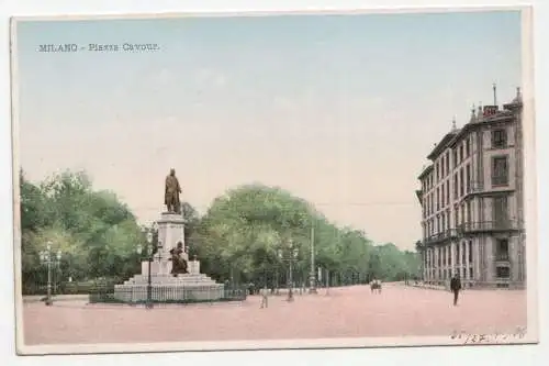 Milano. Piazza Cavour. jahr 1906