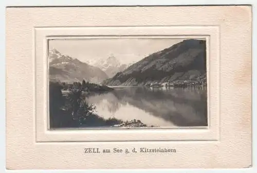 Zell am See g. d. Kitzsteinhorn. jahr 1906