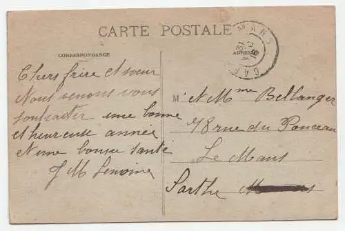 Sees (Orne) - Le Sanatorium. Vue prise du Parc.