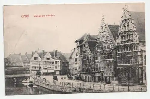 Gand. Maison des Bateliers.