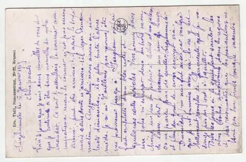 Gent. Panorama der Graslei. jahr 1919