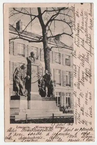 Louvain. Monument Remy. jahr 1902