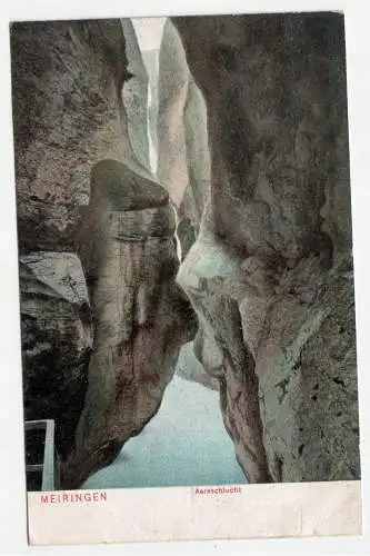 Meiringen. Aareschlucht. jahr 1906