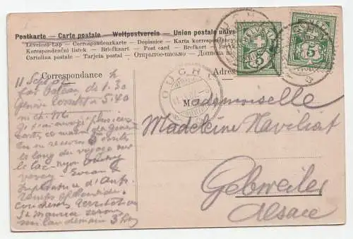 Nyon - Vue generale. jahr 1907