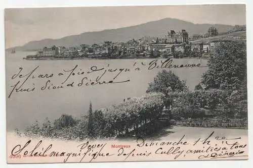 Montreux. jahr 1905