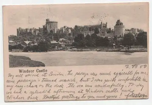 Windsor Castle. jahr 1900