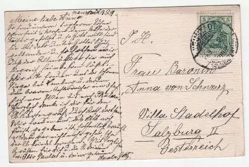 Deutschland, Neustadt, unbekannte Postkarte