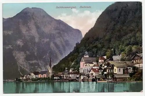 Salzkammergut. Hallstatt.