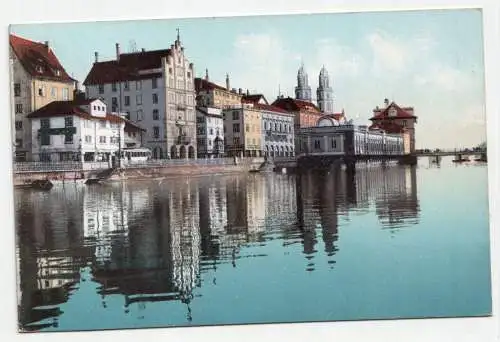 Zürich. Limmatquai. jahr 1907