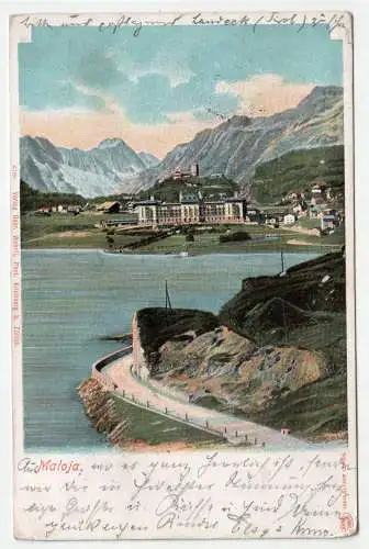 Maloja. jahr 1901