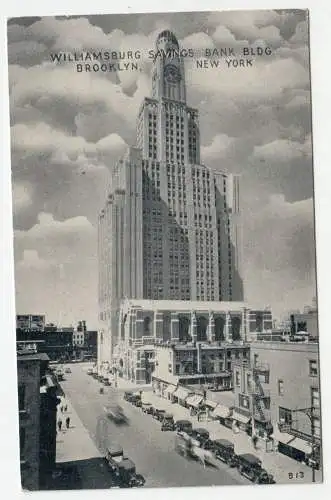 Williamsburg Savings Bank Bldg. Brooklyn. New York.