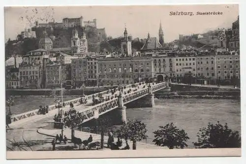 Salzburg. Staatsbrücke. jahr 1906