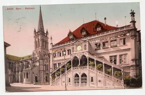 Bern - Rathaus. jahr 1913