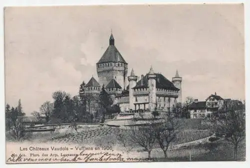 Les Chateaux Vaudois - Vufflens en 1906. jahr 1907