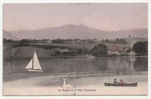 Le Grand et le Petit Cortaillod. jahr 1907