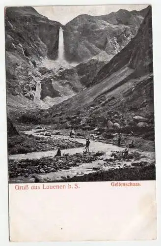 Gruß aus Lauenen b. S. Geltenschuss