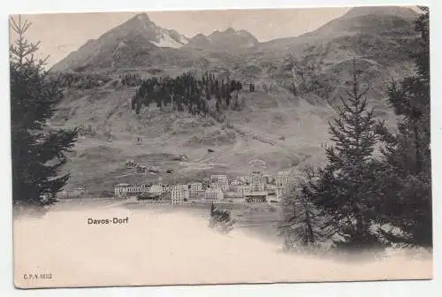 Davos-Dorf. jahr 1909