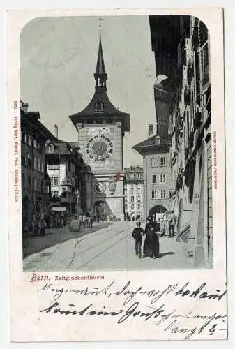 Bern. Zeitglockenthurm. jahr 1906