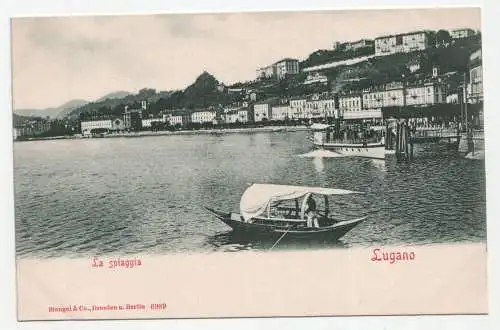 La spiaggia. Lugano