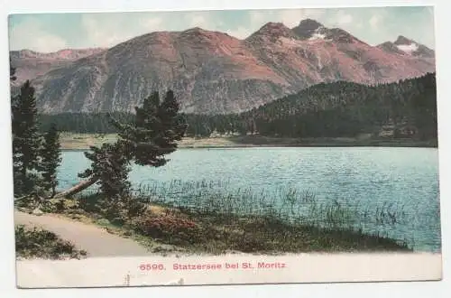 Statzersee bei St. Moritz. jahr 1911