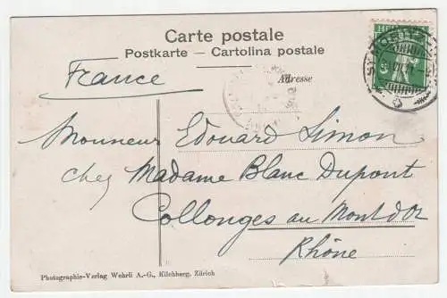 Statzersee bei St. Moritz. jahr 1911