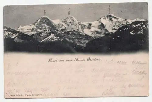 Gruss aus dem Berner Oberland. jahr 1903