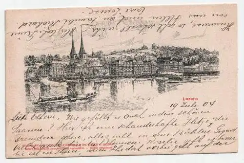 Luzern. jahr 1904