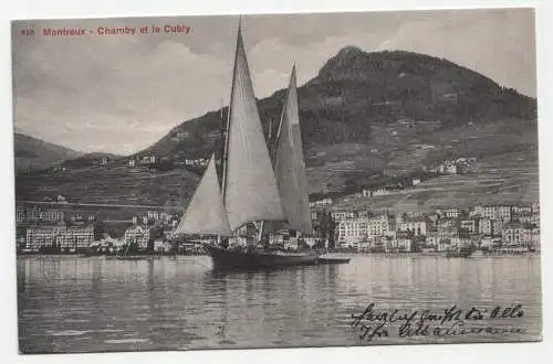 Montreux - Chamby et le Cubly. jahr 1909