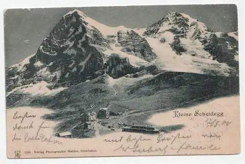 Kleine Scheidegg. jahr 1900