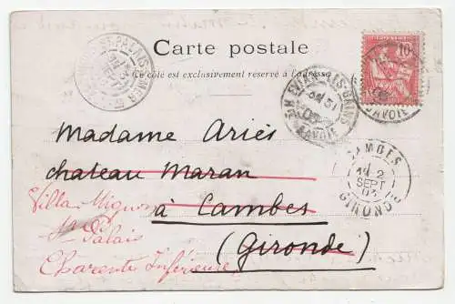 Montreux et Rochers de Naye. jahr 1903