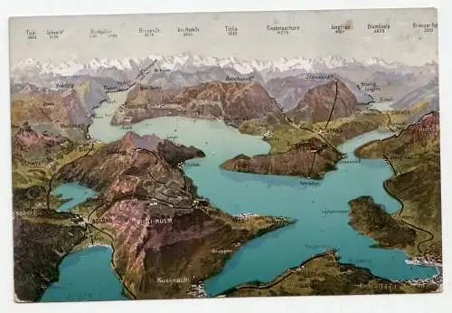 Rigi - Kulm. Küssnach. Luzern.