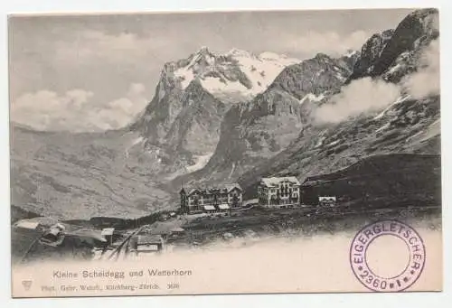 Kleine Scheidegg und Watterhorn