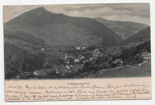 Langenbruck. jahr 1906