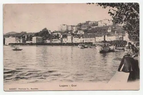 Lugano - Quai. jahr 1906