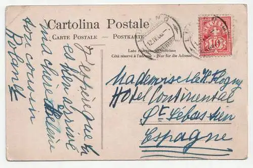 Lugano - Quai. jahr 1906