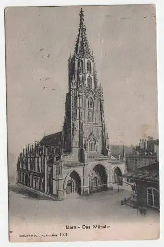 Bern - Das Münster. jahr 1908