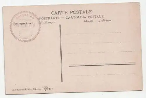 Gorge de I Areuse, saut du Brot (Neuchätel). jahr 1908